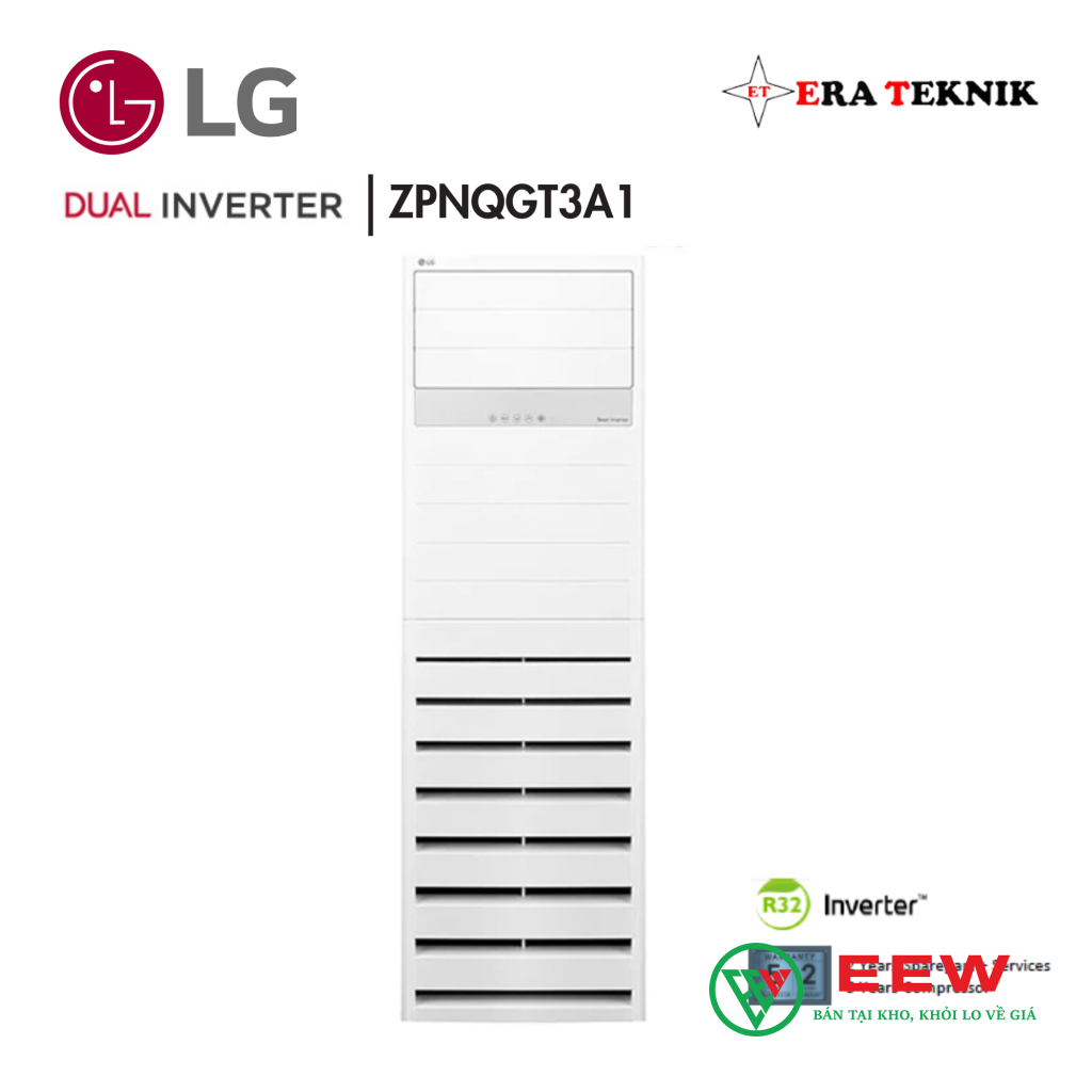 Điều hòa tủ đứng LG 30000BTU ZPNQ30GT3A1/ZUUQ30GV1 - Hoạt động êm ái, mang lại giấc ngủ ngon Điều hòa tủ đứng LG 30000BTU ZPNQ30GT3A1/ZUUQ30GV1 - Hoạt động êm ái, mang lại giấc ngủ ngon