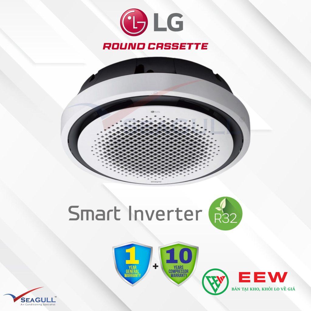 Điều hòa âm trần LG cassette tròn 360 48000BTU ZTNQ48GYLA0