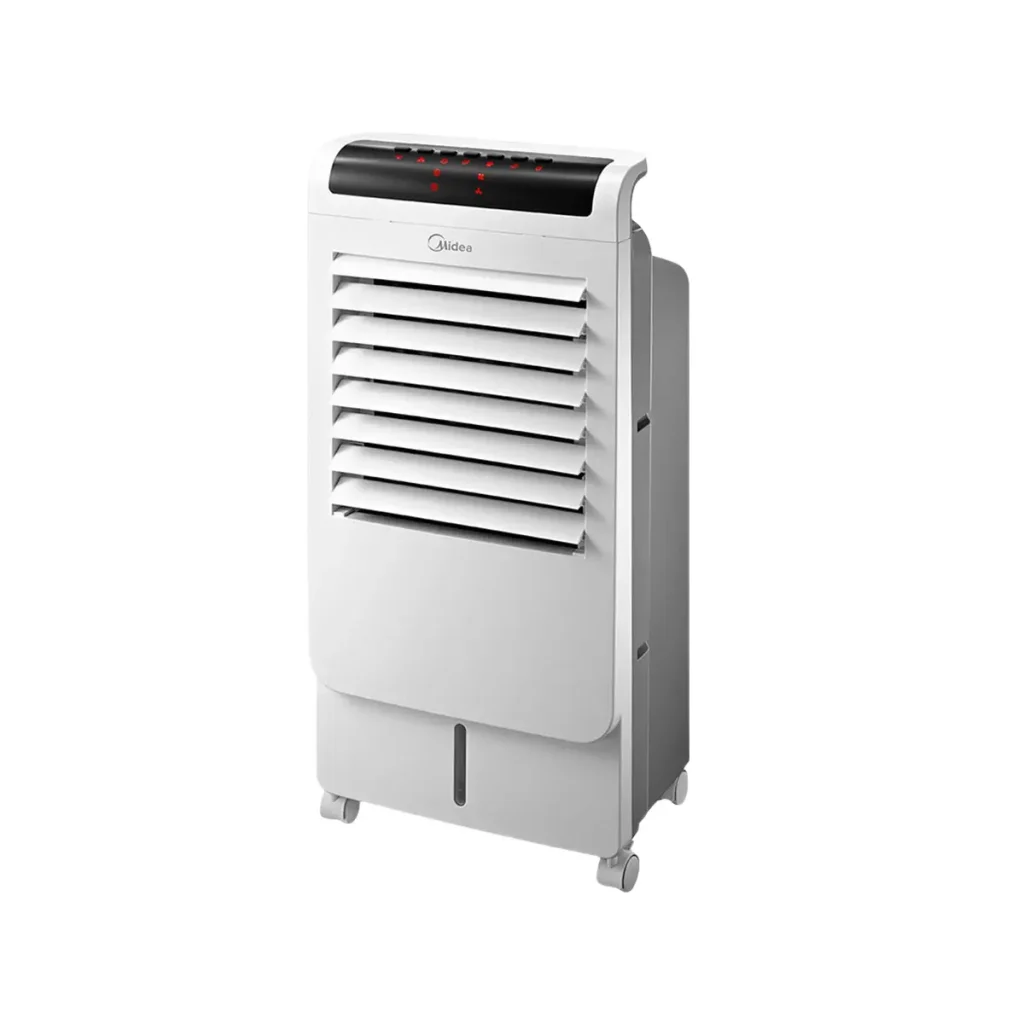 Máy quạt hơi nước Midea AC120-15F - An toàn cho trẻ nhỏ, không lo bỏng nóng như quạt sưởi Máy quạt hơi nước Midea AC120-15F - An toàn cho trẻ nhỏ, không lo bỏng nóng như quạt sưởi
