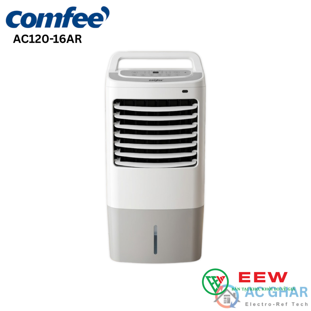 Máy quạt hơi nước Midea AC120-16AR - Giải nhiệt tức thì, dung tích 10 lít mạnh mẽ Máy quạt hơi nước Midea AC120-16AR - Giải nhiệt tức thì, dung tích 10 lít mạnh mẽ