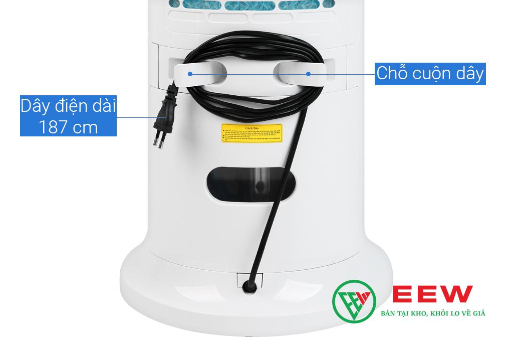Máy quạt hơi nước Midea AC120-18AR 6.5 lít: dung tích lớn, làm mát liên tục không lo thiếu nước Máy quạt hơi nước Midea AC120-18AR 6.5 lít: dung tích lớn, làm mát liên tục không lo thiếu nước