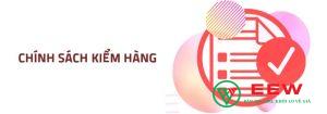 Chính sách kiểm hàng