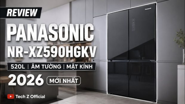 Tủ lạnh Panasonic Inverter 520 lít Multi Door NR-XZ590HGKV